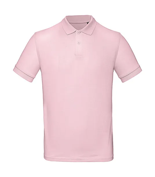  Organic Inspire muška polo majica od organskog pamuka, 170 g/m² - B&C Orchid Pink