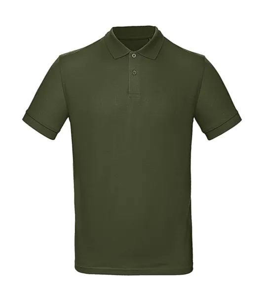  Organic Inspire muška polo majica od organskog pamuka, 170 g/m² - B&C Urban Khaki