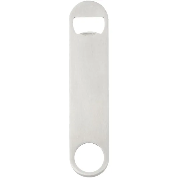 Paddle bottle opener - Bullet Silver