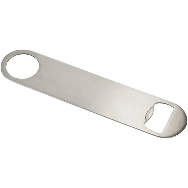 Paddle bottle opener - Bullet Silver