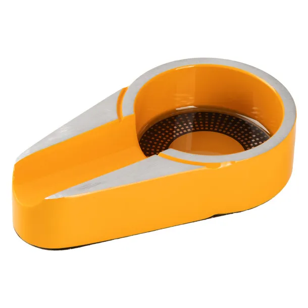 HECTOR Metal ashtray - ARMY Yellow