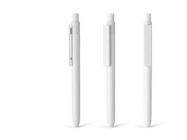 AVA Plastic ball pen White