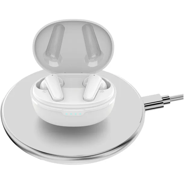 Prixton TWS158 ENC and ANC earbuds - Prixton White