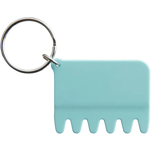 Whisk silicone keyboard brush and keychain - Bullet Mint green