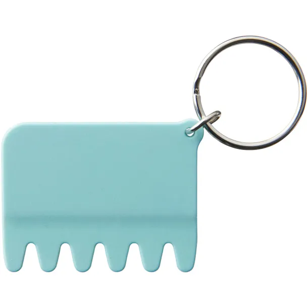 Whisk silicone keyboard brush and keychain - Bullet Mint green