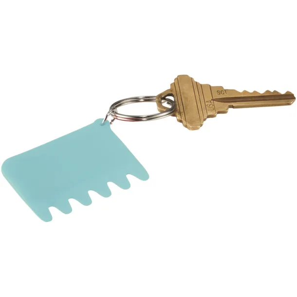 Whisk silicone keyboard brush and keychain - Bullet Mint green