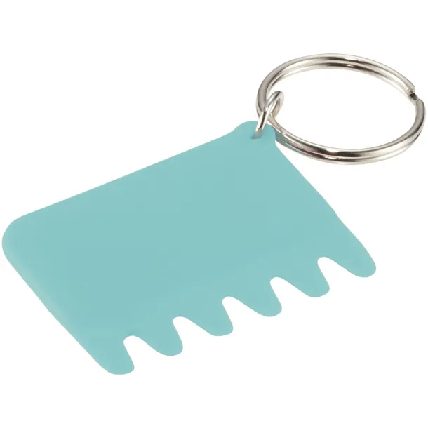 Whisk silicone keyboard brush and keychain - Bullet Mint green