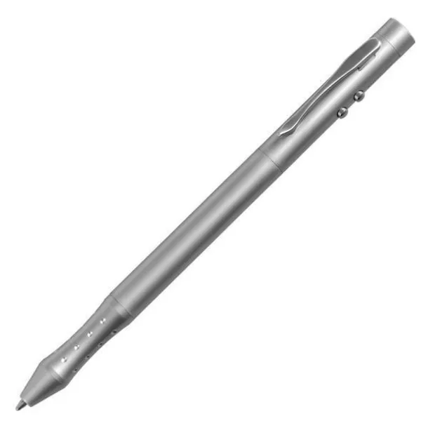 COMBO ballpoint pen with laser pointer Silver