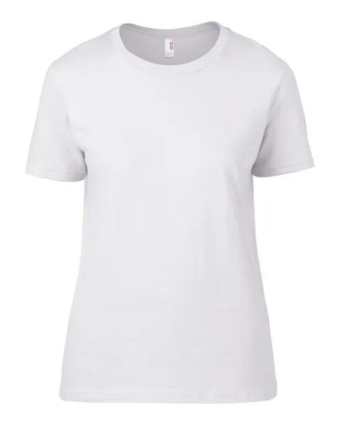  WOMEN'S LIGHTWEIGHT TEE - Anvil White