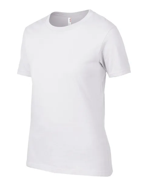  WOMEN'S LIGHTWEIGHT TEE - Anvil White