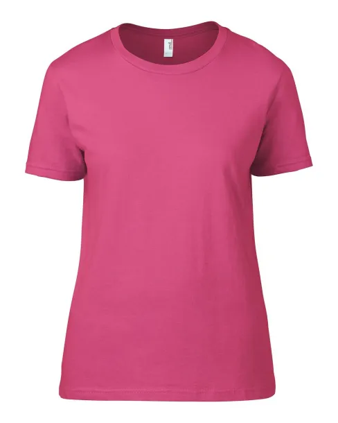  WOMEN'S LIGHTWEIGHT TEE - Anvil Safety Pink