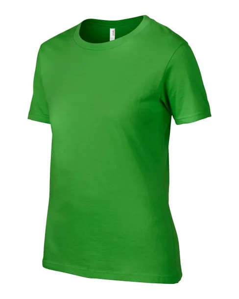  WOMEN'S LIGHTWEIGHT TEE - Anvil Green Apple