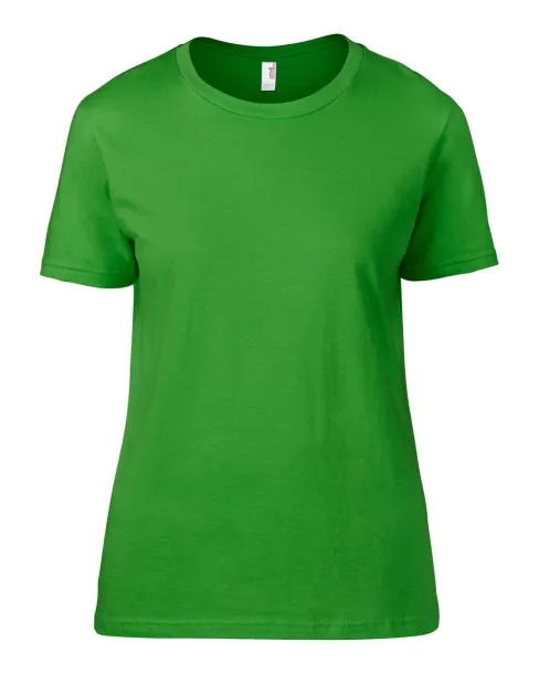  WOMEN'S LIGHTWEIGHT TEE - Anvil Green Apple