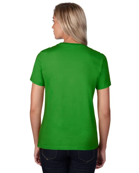  WOMEN'S LIGHTWEIGHT TEE - Anvil Green Apple