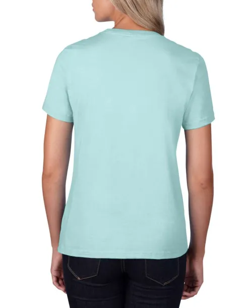  WOMEN'S LIGHTWEIGHT TEE - Anvil Teal Ice