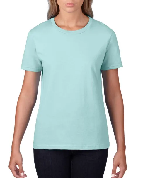  WOMEN'S LIGHTWEIGHT TEE - Anvil Teal Ice