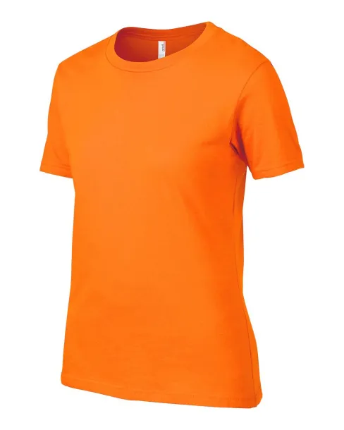  WOMEN'S LIGHTWEIGHT TEE - Anvil S.Orange