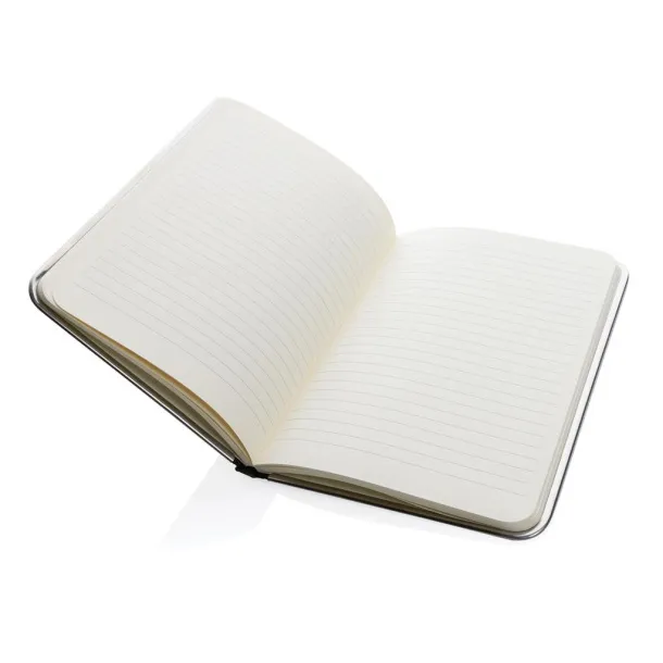  Treeline deluxe notes s drvenim koricama i metalnim okvirom, A5 - XD Collection Siva