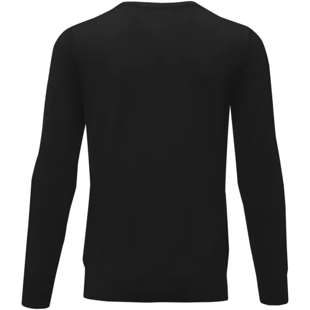 Merrit men's crewneck pullover - Elevate Life Solid black