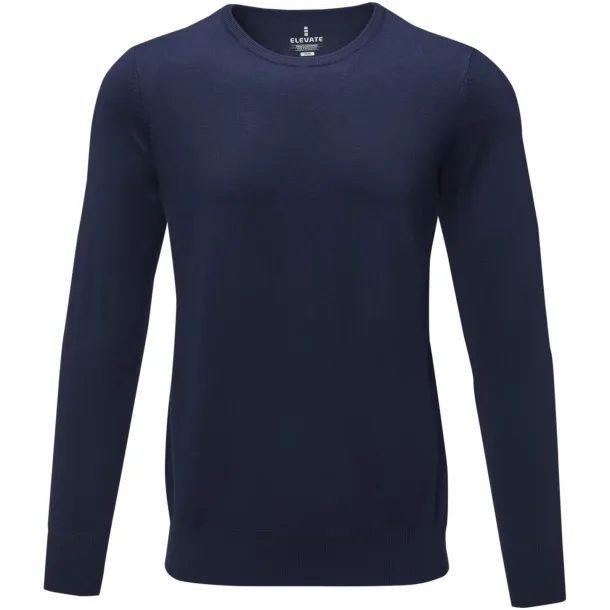 Merrit men's crewneck pullover - Elevate Life Navy Blue