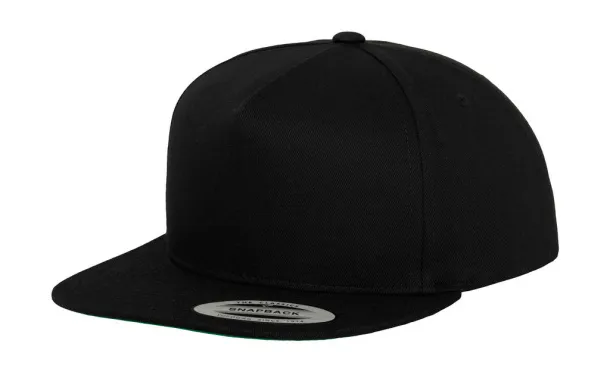  Classic 5 Panel Snapback - Classics Black