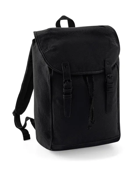  Vintage Backpack - Quadra Black Black