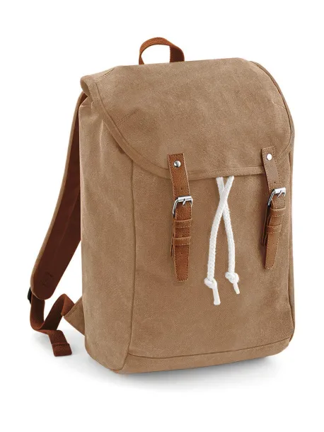  Vintage Backpack - Quadra Caramel