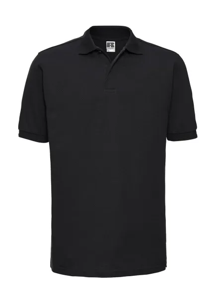  Hardwearing Polo - 5XL and 6XL - Russell  Black