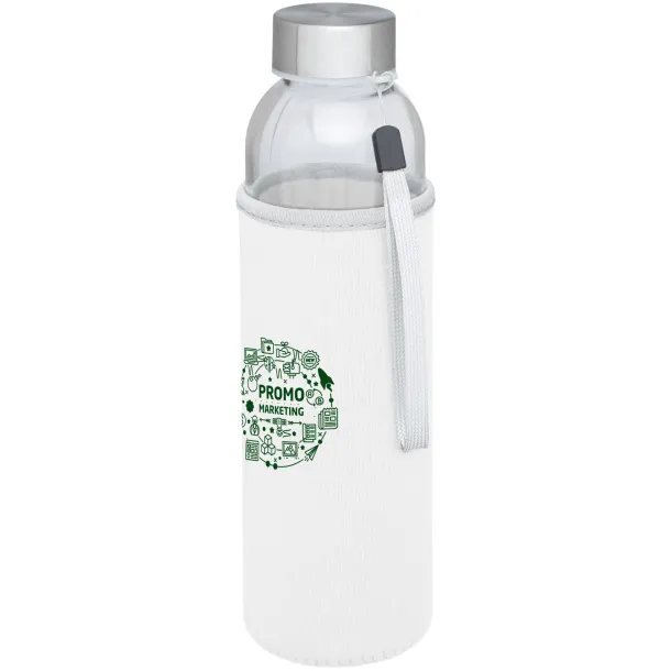 Bodhi 500 ml glass sport bottle - Unbranded White