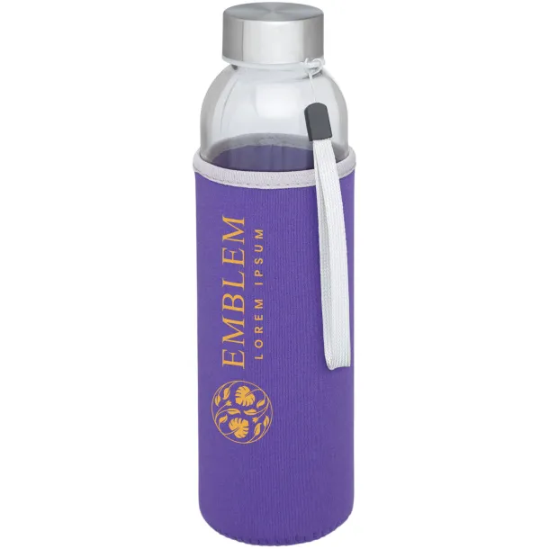 Bodhi 500 ml glass sport bottle Purple