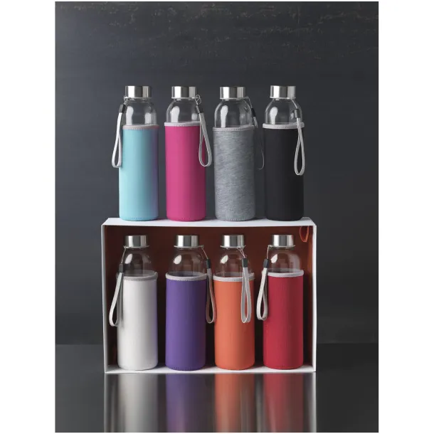 Bodhi 500 ml glass sport bottle Purple