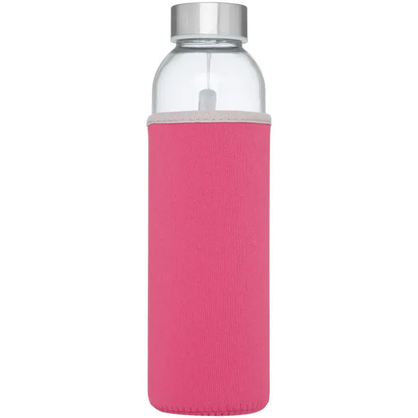 Bodhi 500 ml glass sport bottle Transparent pink