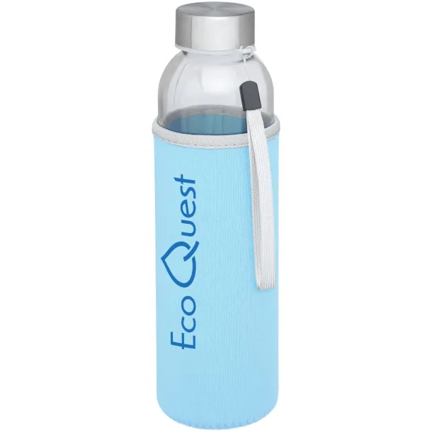 Bodhi 500 ml glass sport bottle Light blue