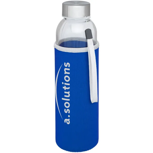 Bodhi 500 ml glass sport bottle Blue