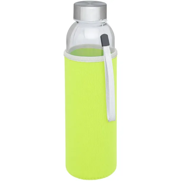 Bodhi 500 ml glass sport bottle Lime green