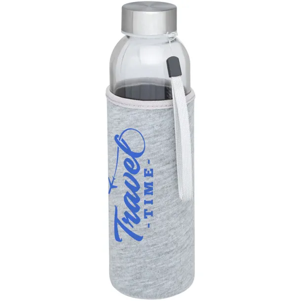 Bodhi 500 ml glass sport bottle Grey