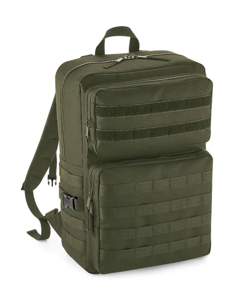  MOLLE Tactical Backpack - Bagbase Military Green