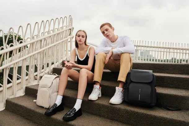  XD Design Soft dnevni ruksak za 16" laptop - XD Design beige Siva