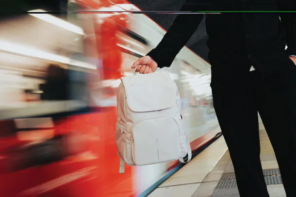  XD Design Soft dnevni ruksak za 16" laptop - XD Design beige Siva