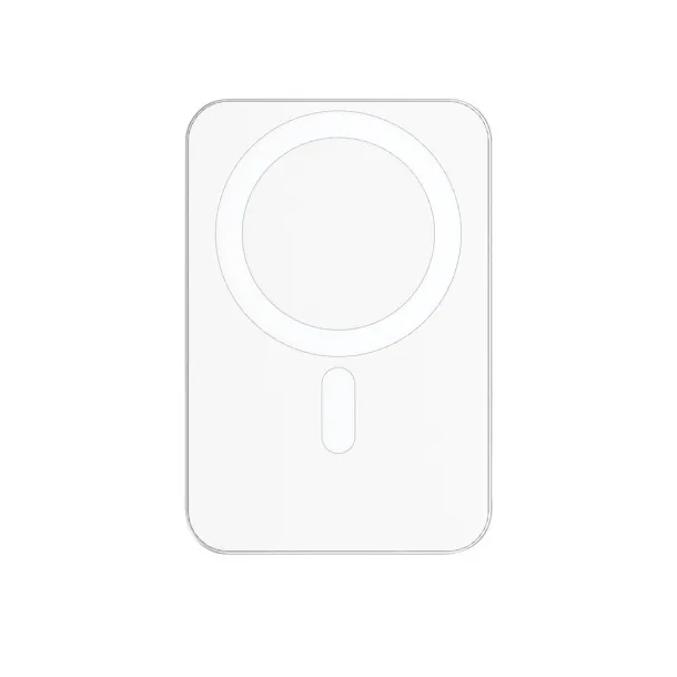  Urban Vitamin Malibu prijenosna baterija od RCS plastike/aluminija, 5 000 mAh - Urban Vitamin Srebrna