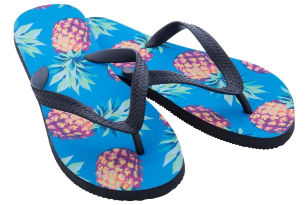 Suboslip japanke za plažu, personalizirane Bijela Crna