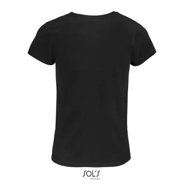 CRUSADER WOMEN TSHIRT-150g deep black