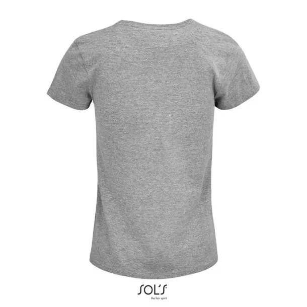 CRUSADER WOMEN TSHIRT-150g Grey Melange