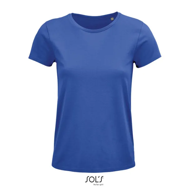 CRUSADER WOMEN TSHIRT-150g Royal blue