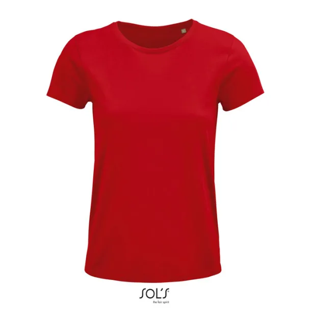 CRUSADER WOMEN TSHIRT-150g Red