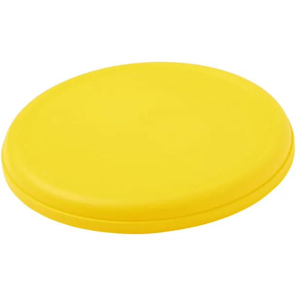 Orbit recycled plastic frisbee - Unbranded Yellow