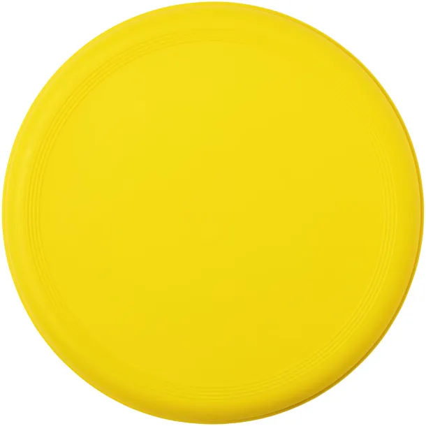 Orbit recycled plastic frisbee - Unbranded Yellow