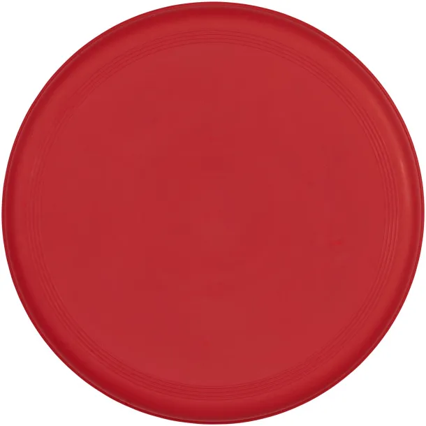 Orbit recycled plastic frisbee Red