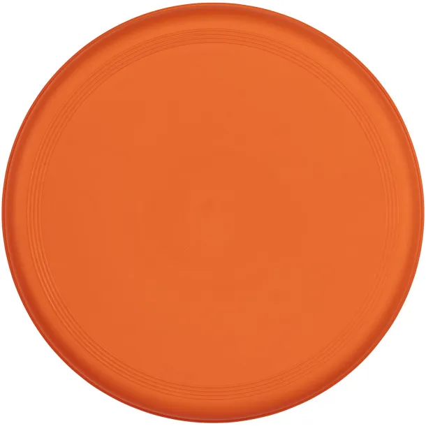 Orbit recycled plastic frisbee Orange