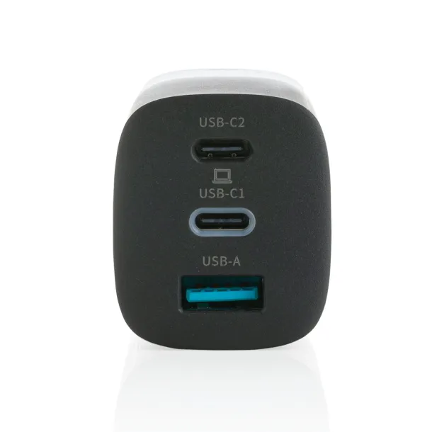  Philips Ultra fast 3-port USB wall charger 65W - Philips Black 